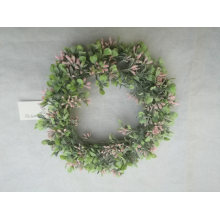 Artificial Seeds Grass Wreath for Home and Garden Decoration